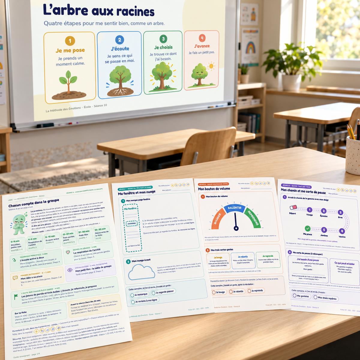 Parcours 2 · Apprendre à se réguler et à s'affirmer / 5 séances CP–CM2