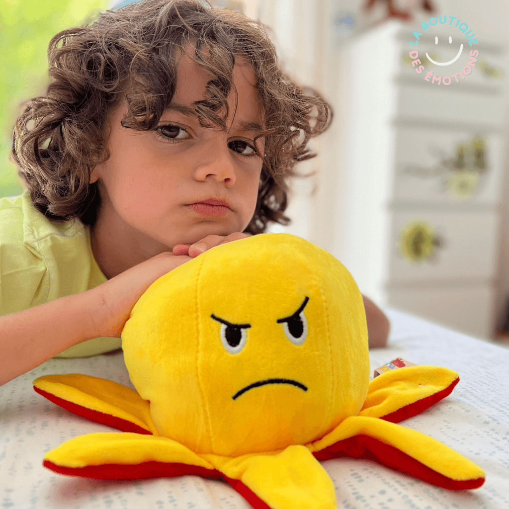 Peluche Pieuvre - La boutique des émotions