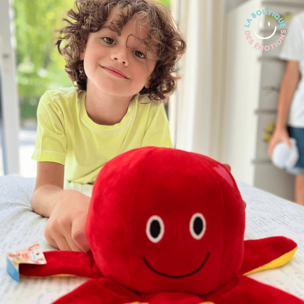 Peluche Pieuvre - La boutique des émotions