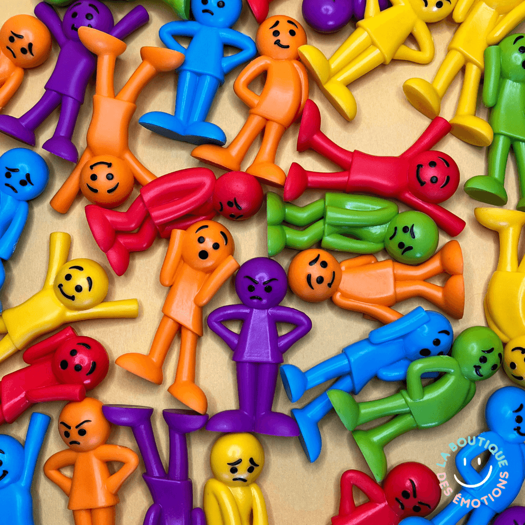 Personnages émotions-Communication-apaisement - La boutique des émotions