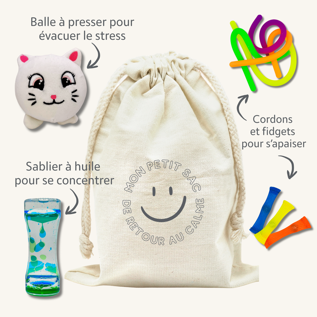 Petit sac coin calme-Gestion du stress-Concentration