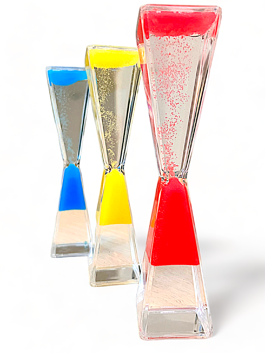 Sablier magique sensoriel-Apaisement-concentration - La boutique des émotions