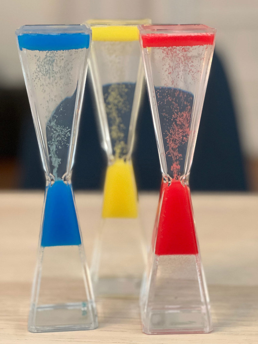 Sablier magique sensoriel-Apaisement-concentration - La boutique des émotions