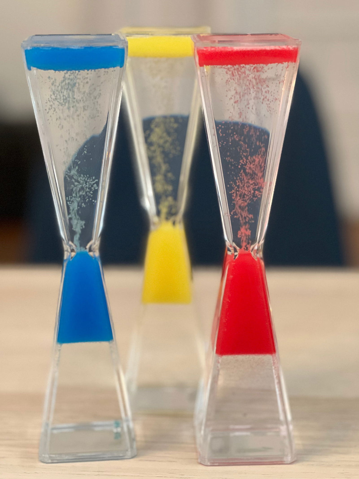 Sablier magique sensoriel-Apaisement-concentration - La boutique des émotions