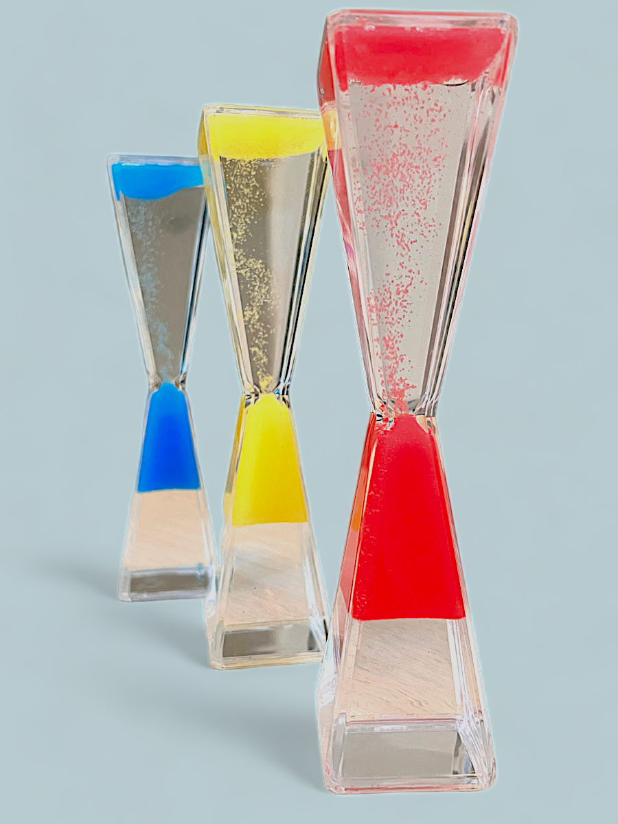 Sablier magique sensoriel-Apaisement-concentration - La boutique des émotions