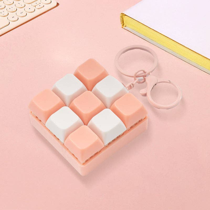 Porte-clés puzzle à boutons anti stress – vue 4