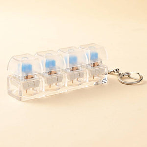 Porte-clés fidget pop anti stress – vue 2