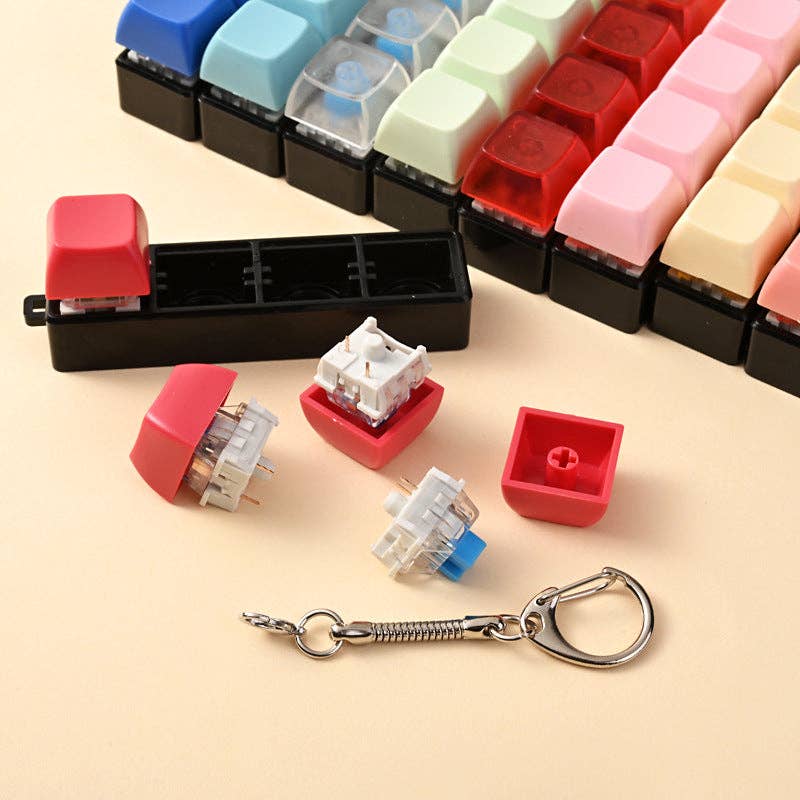 Porte-clés touches de clavier anti stress – vue 9