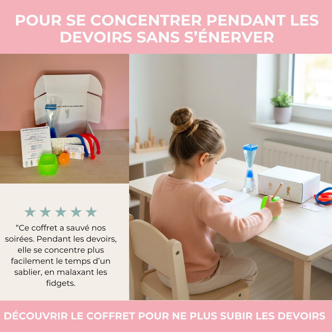 Coffret Calme & Focus – un coin calme en coffret