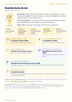 Guide enseignant de la séance 1 : le déroulé minuté des 30 minutes