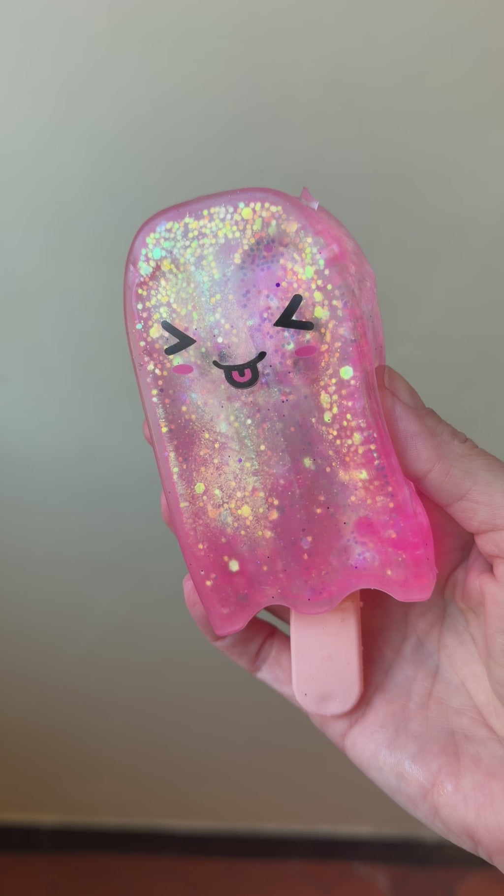 Glace glitter anti stress