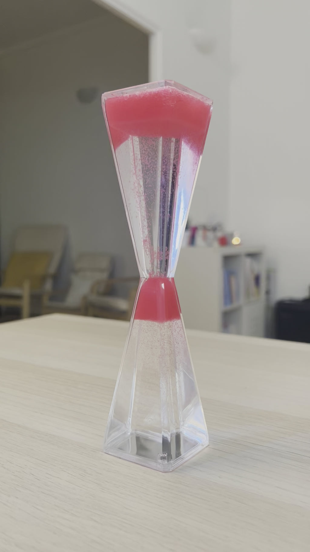 Sablier magique sensoriel-Apaisement-concentration